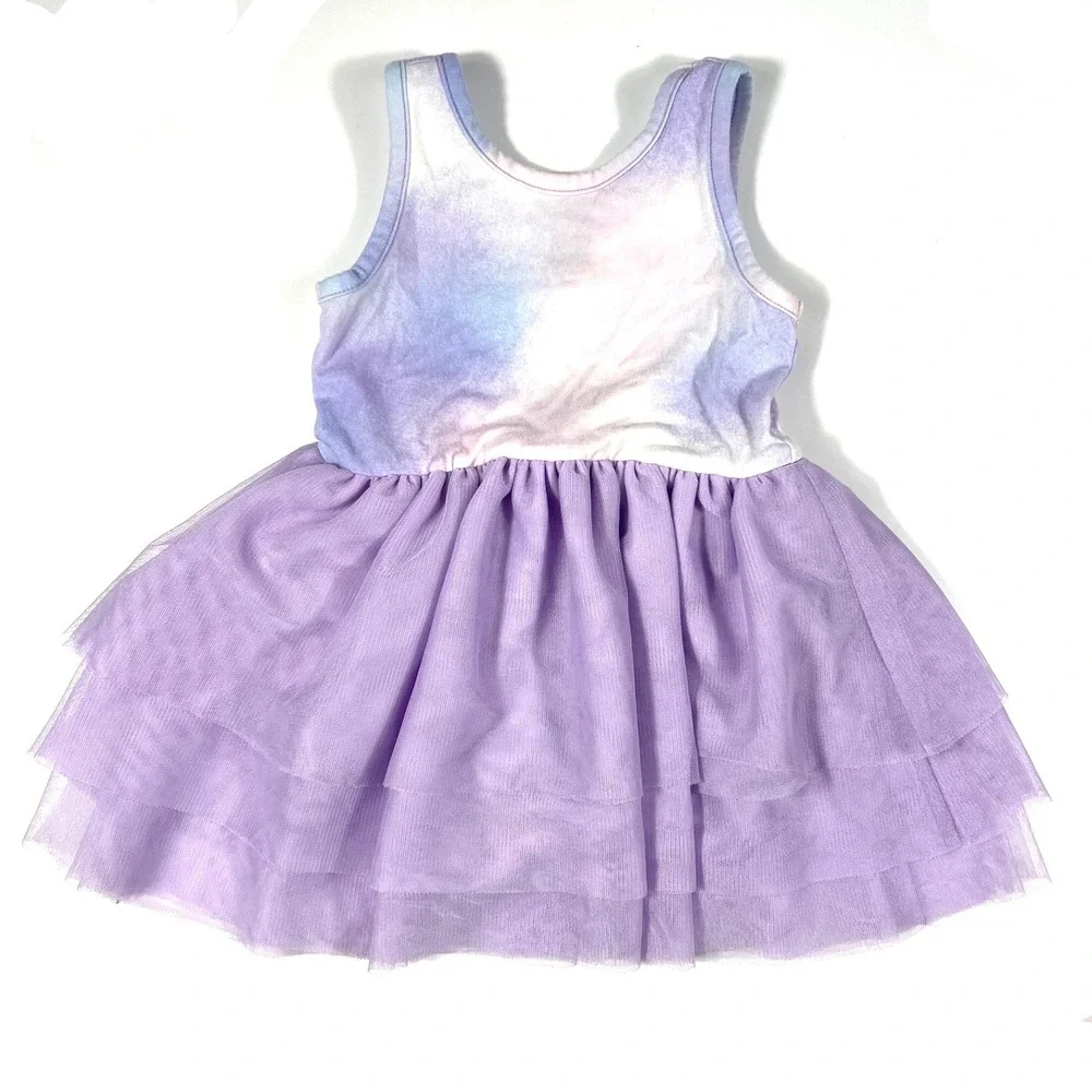Old Navy Lot of 3 Toddler Girl Tutu Dresses 18-24m 2T Pastel‎ Cute Summer